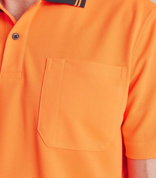 Graphite Hi-Visibility Polo Shirt