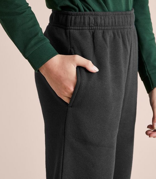 Double Knee School Fleece Trackpants