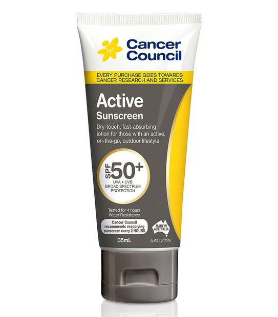 Cancer Council Active SPF50+ Tube - 35mL