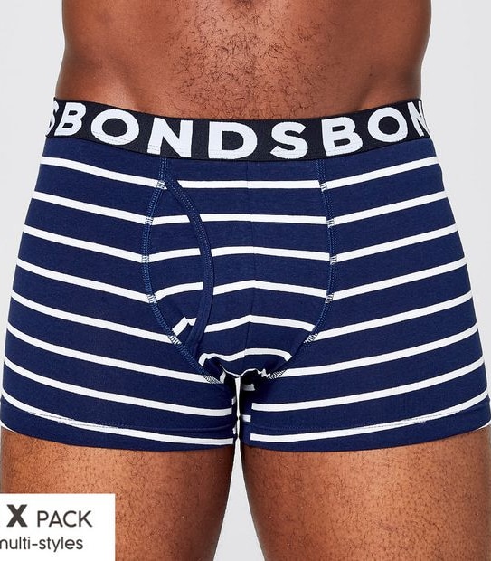 Bonds 3 Pack Everyday Trunks