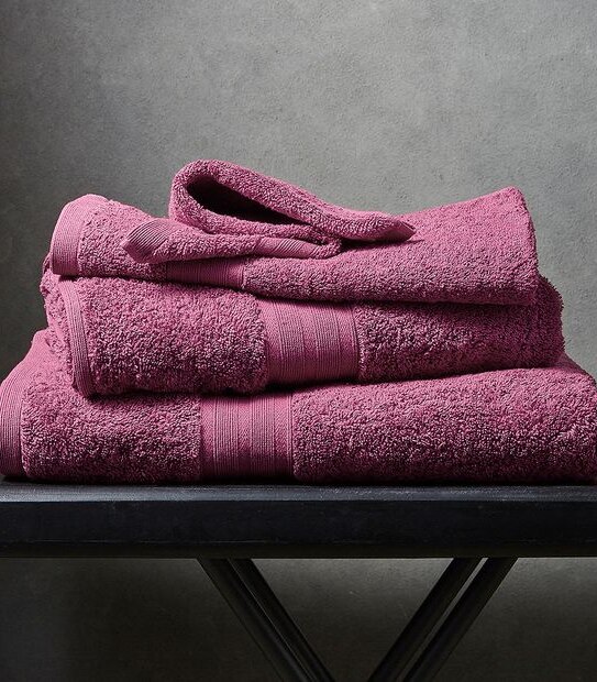 Grandeur Bath Towel - Rose
