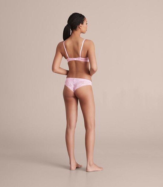 Lily Loves Denim Lace Brazilian Briefs; Style: X27067