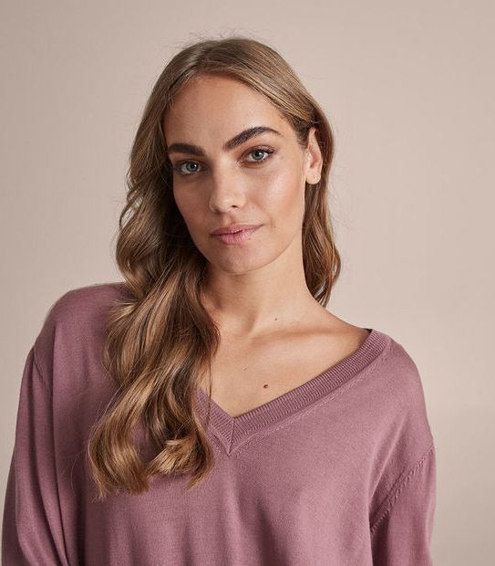 Preview Merino Wool V-Neck Jumper