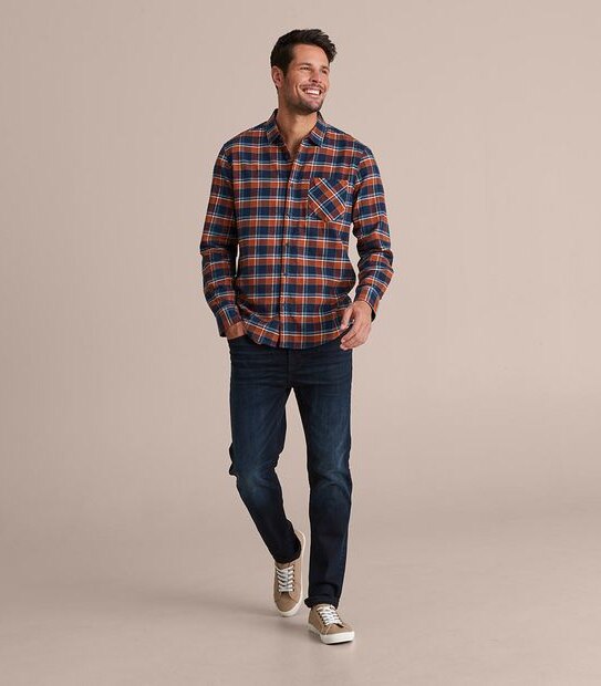 Long Sleeve Flannelette Shirt