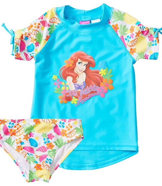 Disney Princess Ariel Rash Vest Set