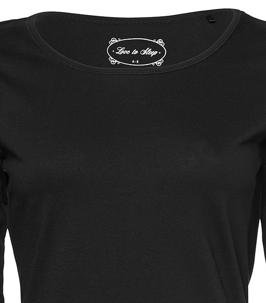 Basic 3/4 Sleeve Sleep Top