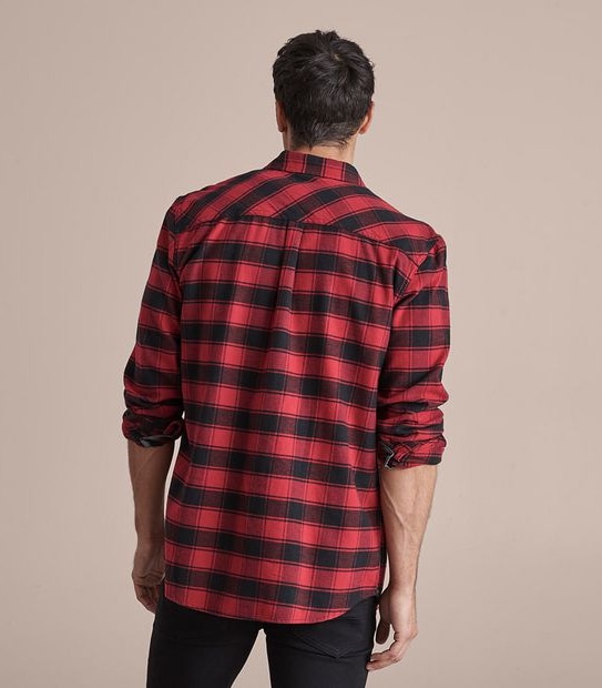 Long Sleeve Flannelette Shirt
