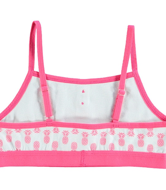 Girls' 2 Pack Crop Tops - Fruits