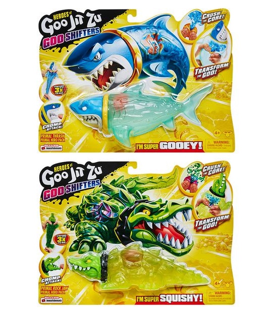 Heroes Of Goo Jit Zu Goo Shifters Primal Hero Pack - Assorted*