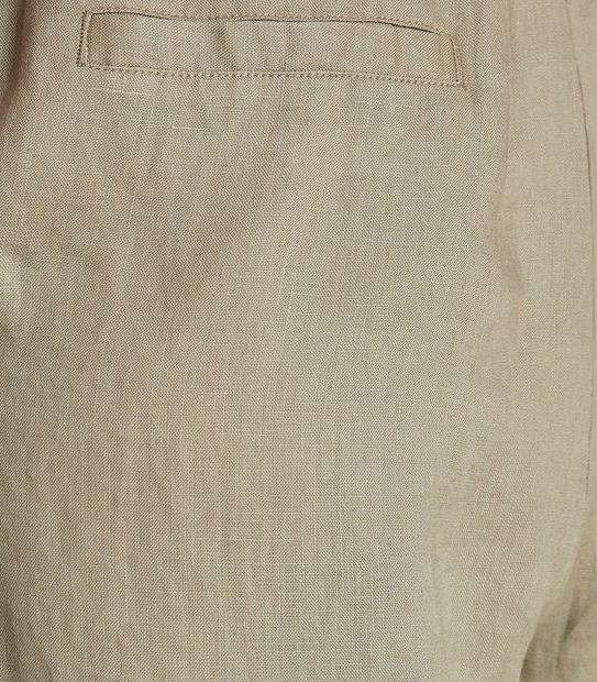 European Linen Wide Leg Pants
