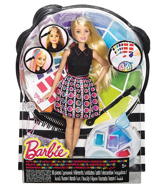 Barbie&reg; Mix 'N Colour Doll