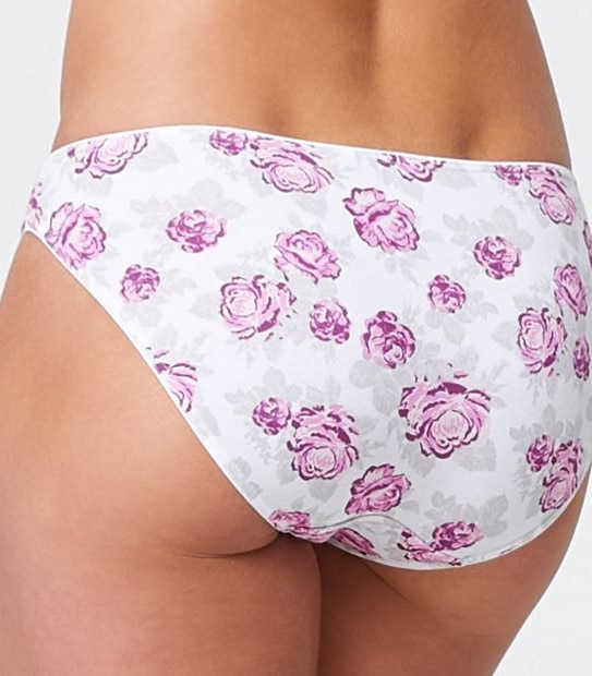 2 Pack Australian Cotton SpaFX Bikini Briefs Rose Wild Astor Target