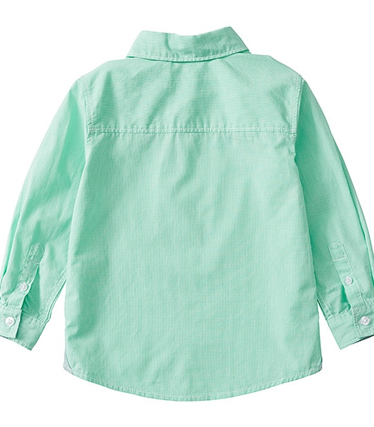 Boys' Long Sleeve Shirt - Mint 2 of 3