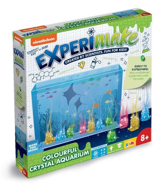 Experimake Colourful Crystal Aquarium Kit