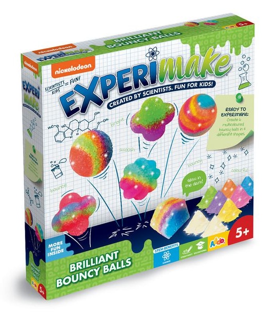 Experimake Brilliant Bouncing Balls Kit