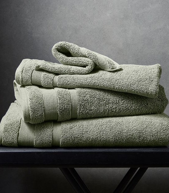 Canningvale Australia Amalfitana Bath Towel - Inverna Sage