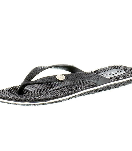 Piping Hot Freo Thongs - Black