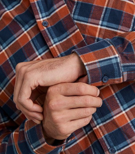 Long Sleeve Flannelette Shirt