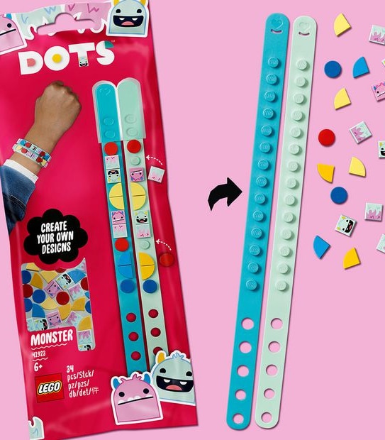 LEGO&reg; DOTS Monster Bracelets 41923