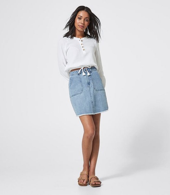 Piping Hot Long Kimono Sleeve Top - White