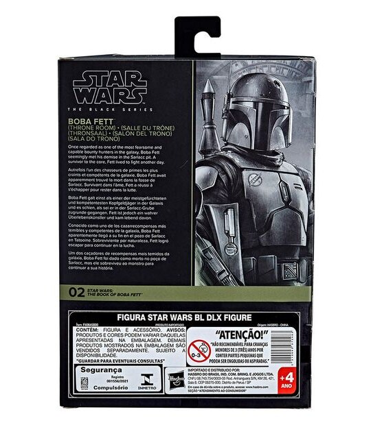Star Wars Black Deluxe BOBF Boba Fett