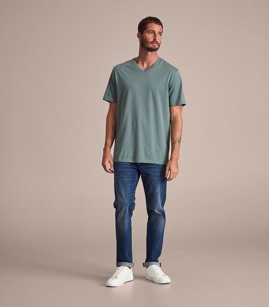 Organic Cotton V-Neck T-Shirt