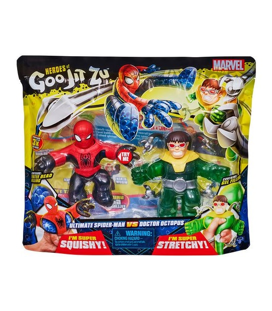 Heroes of Goo Jit Zu Marvel Versus Pack - Ultimate Spider-Man versus Doctor Octopus
