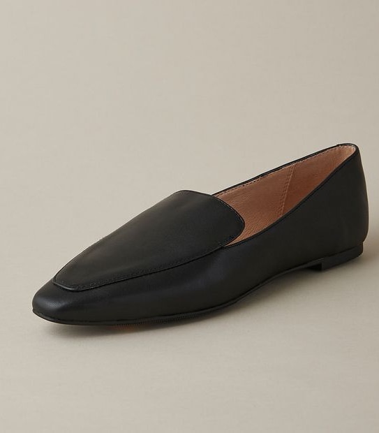 Womens Fonda Leather Loafers