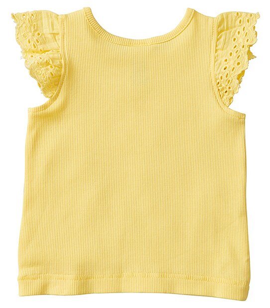 Girls' Embroidered Sleeve Top 2 of 3