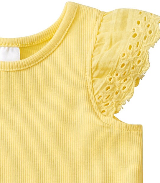 Girls' Embroidered Sleeve Top 3 of 3
