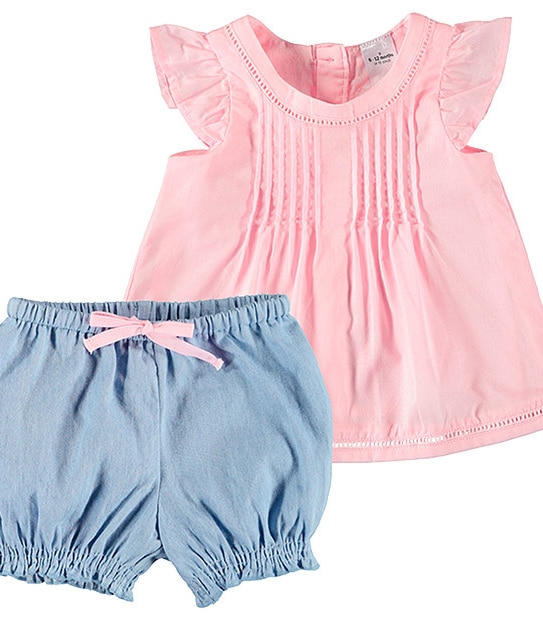 Girls' Top And Shorts Set 1 of 5