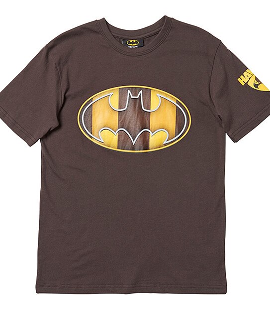 AFL Hawthorn Hawks Youth Batman Short Sleeve T-Shirt