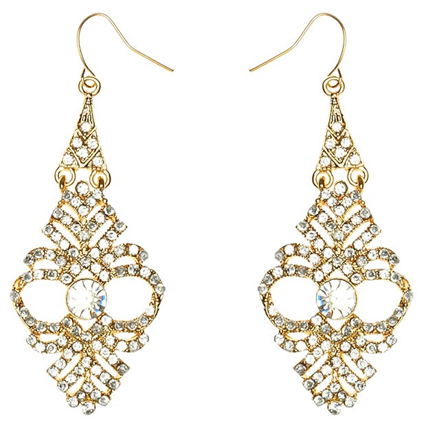 Clear Drop Earrings Clear Drop Earrings