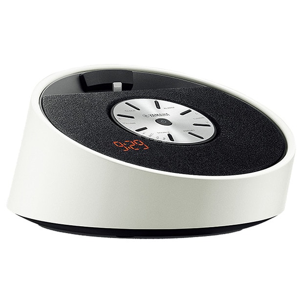 Yamaha Lightning Clock Radio Dock Speaker TSX14WHI White Target