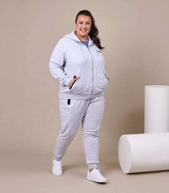 Fila Belle Zip Through Hoodie Jumper