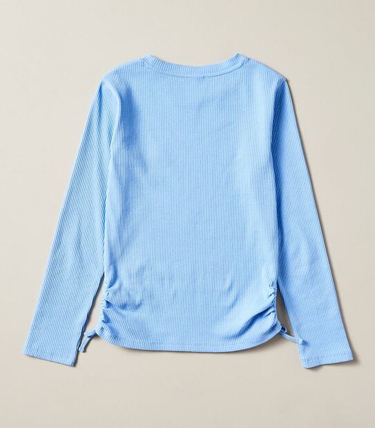 Side Tie Rib Top