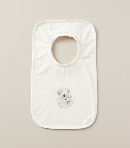 5 Pack bub. Organic Cotton Popover Bibs