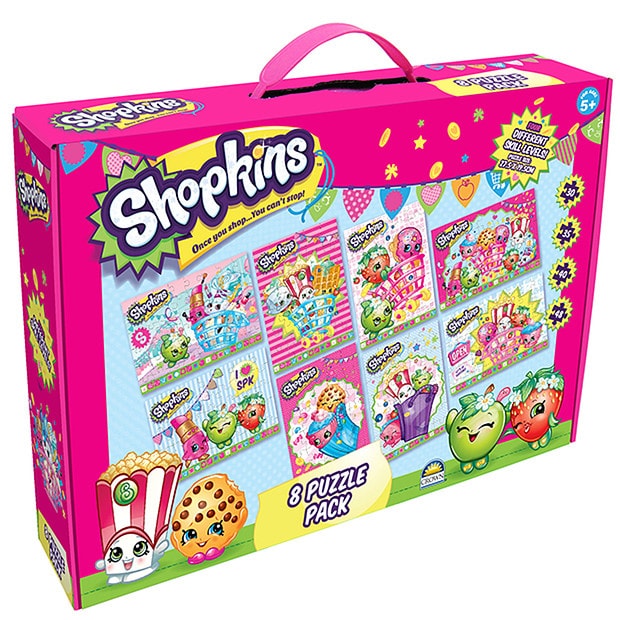 Shopkins 8-In-1 Jigsaw Puzzle Pack : lowerSpendings