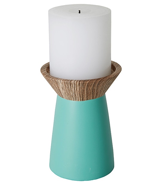 Medium Manhattan Pillar Stand - Mint