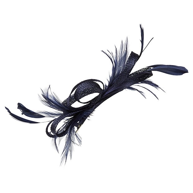 Synamay Clip Fascinator - Peacoat Synamay Clip Fascinator - Peacoat