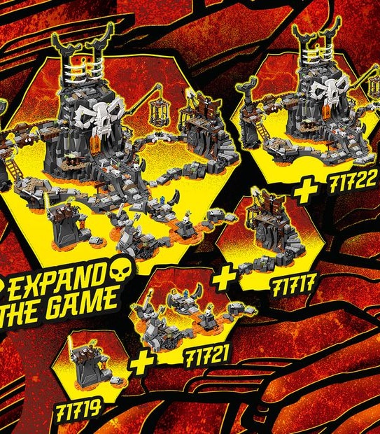 LEGO® NINJAGO Journey to the Skull Dungeons 71717