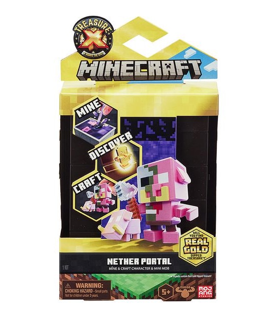 Treasure X - Minecraft Nether Portal - Assorted*
