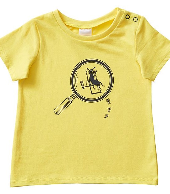 Baby Short Sleeve Magnifying Glass T-Shirt