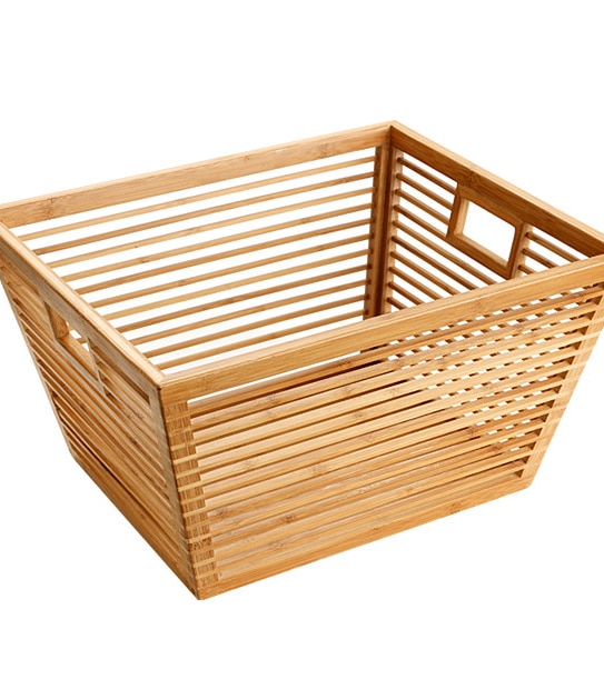 Bamboo Tapered Basket - Large 1 of 1