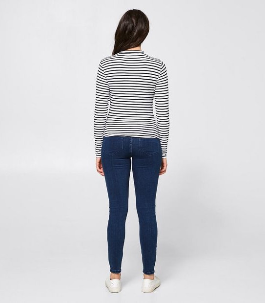 Lily Loves Ribbed T-Shirt - Stripe