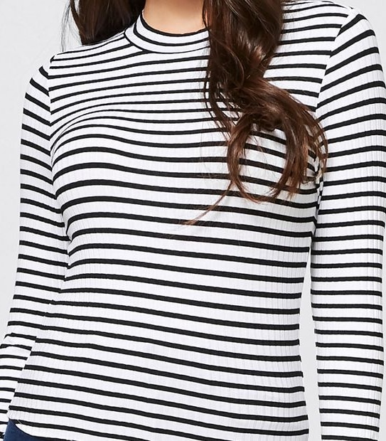 Lily Loves Ribbed T-Shirt - Stripe