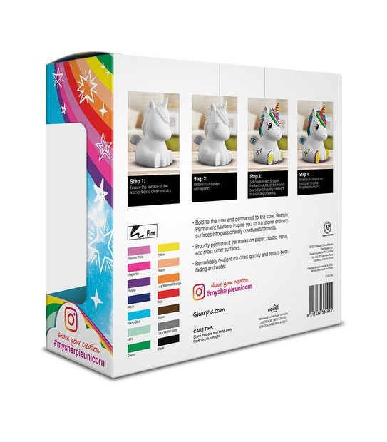 Sharpie Unicorn Money Box Kit