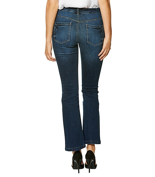 Bianca Classic Bootleg Jeans - Mid Wash