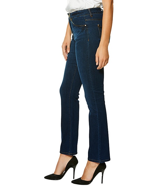 Tara Classic Straight Leg Jeans - Indigo 2 of 4