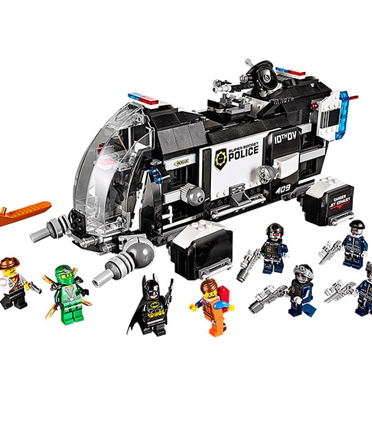 LEGO&reg; Movie Super Secret Police Dropship 70815
